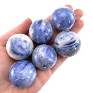 Rare! Afghanite Sphere, crystal ball, blue afghanite sphere, polished afghanite, crystal sphere