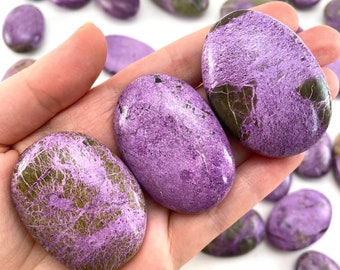 Stichtite Palm Stone Stichtite Palm Stone