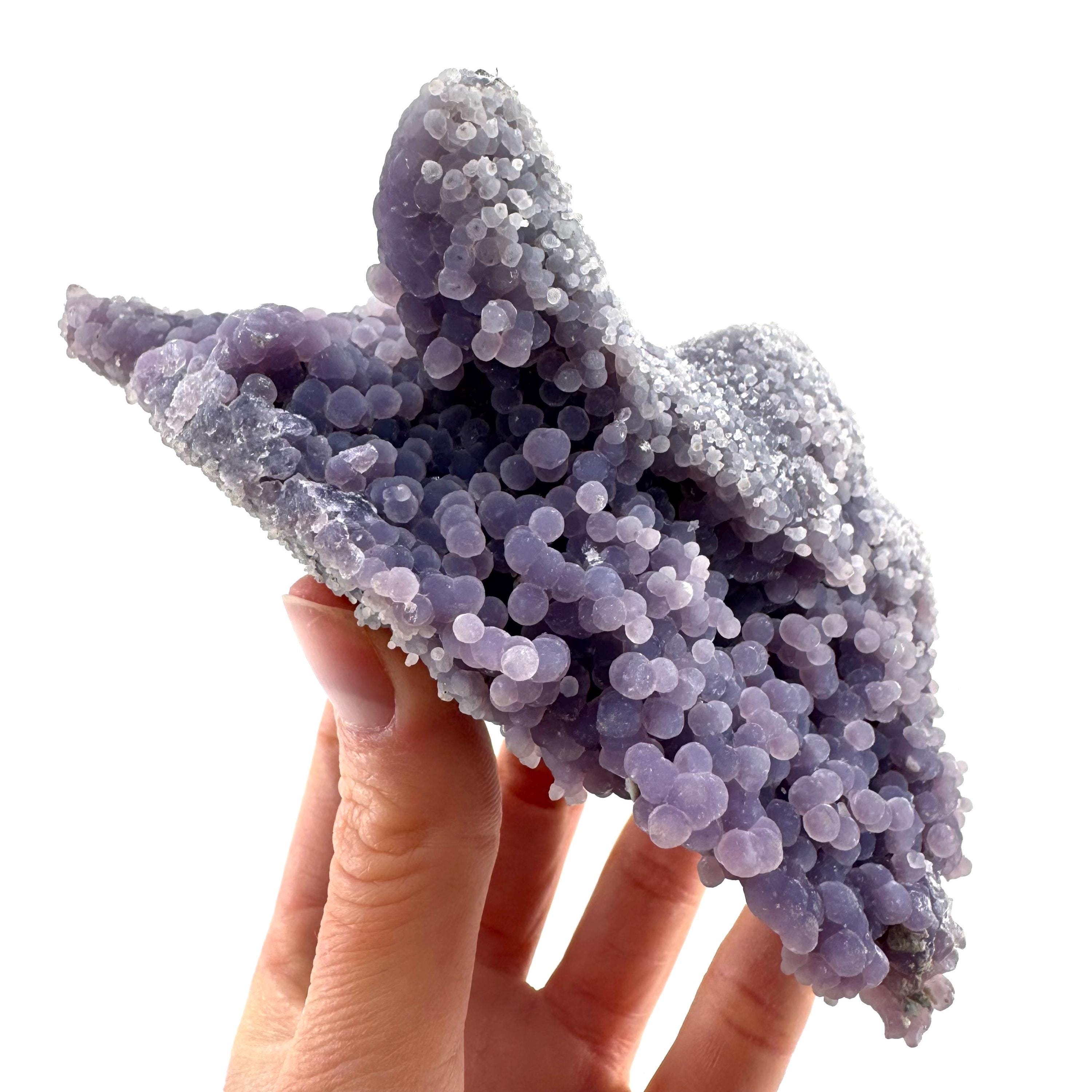 グレープアゲートクラスター｜インドネシア産鉱物標本、500g - Etsy 日本