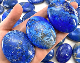 Lapis Lazuli Handschmeichler, Lapis Lazuli, Handschmeichler, Kristall Handschmeichler, Chakra Handschmeichler, Lapis Lazuli Kristall