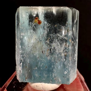 Beryl var. Aquamarine (Namibia) | terminated aquamarine, raw aquamarine, natural aquamarine crystal, aquamarine specimen
