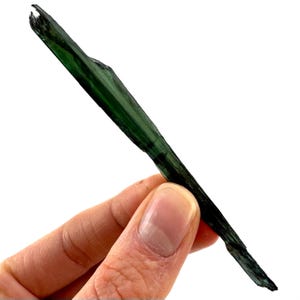 Vivianite Crystal (Brazil) | raw vivianite, natural vivianite, green vivianite, mineral specimen, crystals, vivianite blade