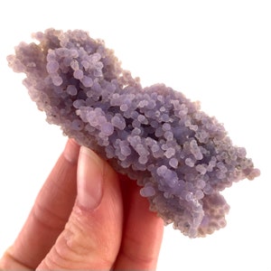 Grape Amethyst (Indonesia) | Grape Agate, purple grape agate, grape agate cluster, mineral specimen, crystals, gemstone