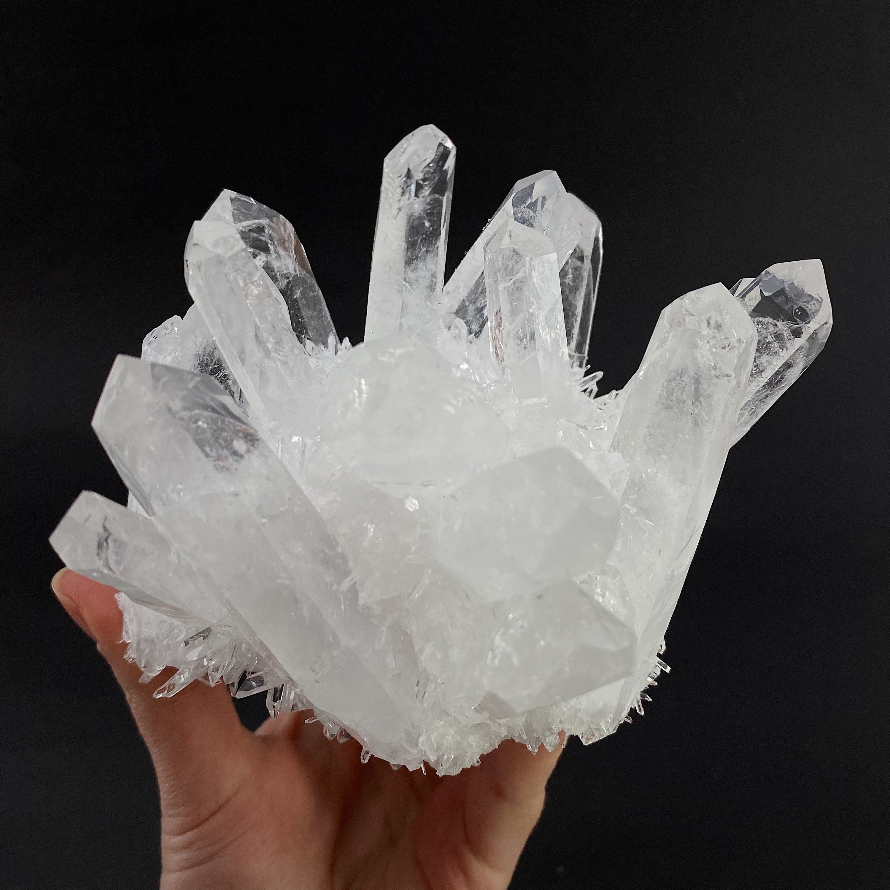 Quartz Cluster Lab Created quartz crystal quartz crystal Etsy