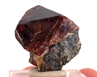 Raw Zircon Crystal (Malawi), UV reactive zircon, natural red brown zircon, raw zircon, zircon crystal, natural crystal