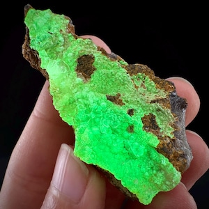 UV Reactive Hyalite Opal Specimen | Daylight Fluorescent Mineral, Namibia