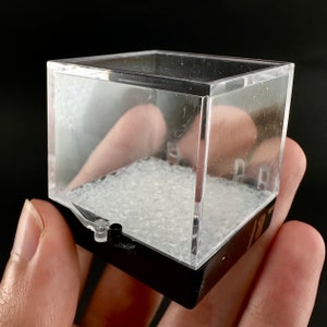 ONE Mineral Perky Box (used) | mineral display box, perky box, crystal box, acrylic box