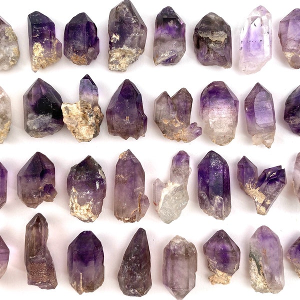 ONE Brandberg Amethyst (Namibia), amethyst crystal, amethyst point, natural amethyst, elestial amethyst