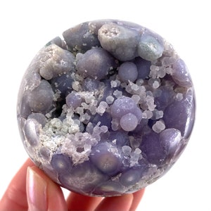 Grape Agate Sphere, purple grape agate, grape agate cluster, grape agate specimen