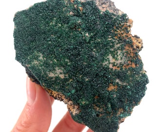 Sparkly Botryoidal Malachite Specimen | Raw Congo Crystal