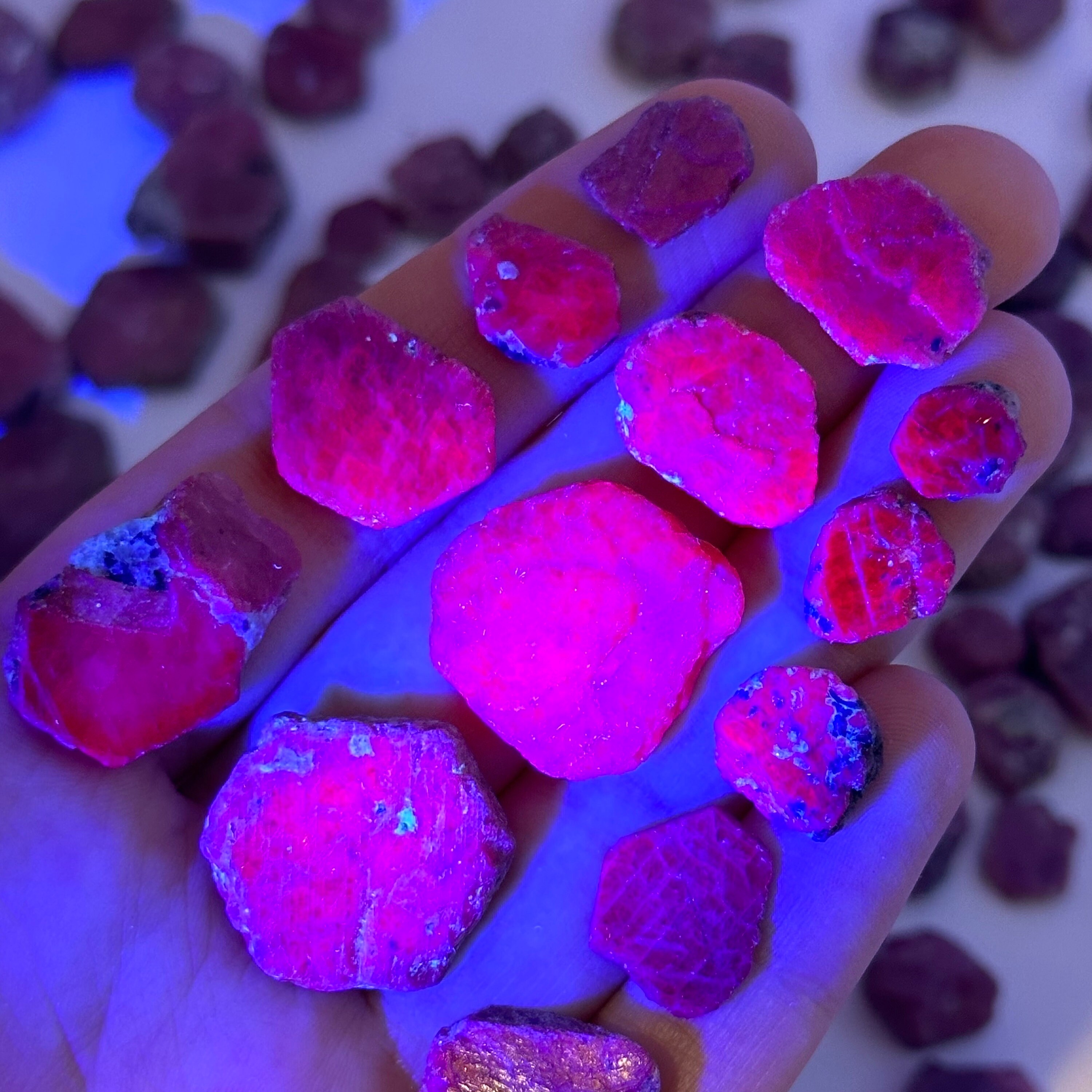 48.45 Cts. Rubis brut africain naturel, rubis naturel africain de Madagascar