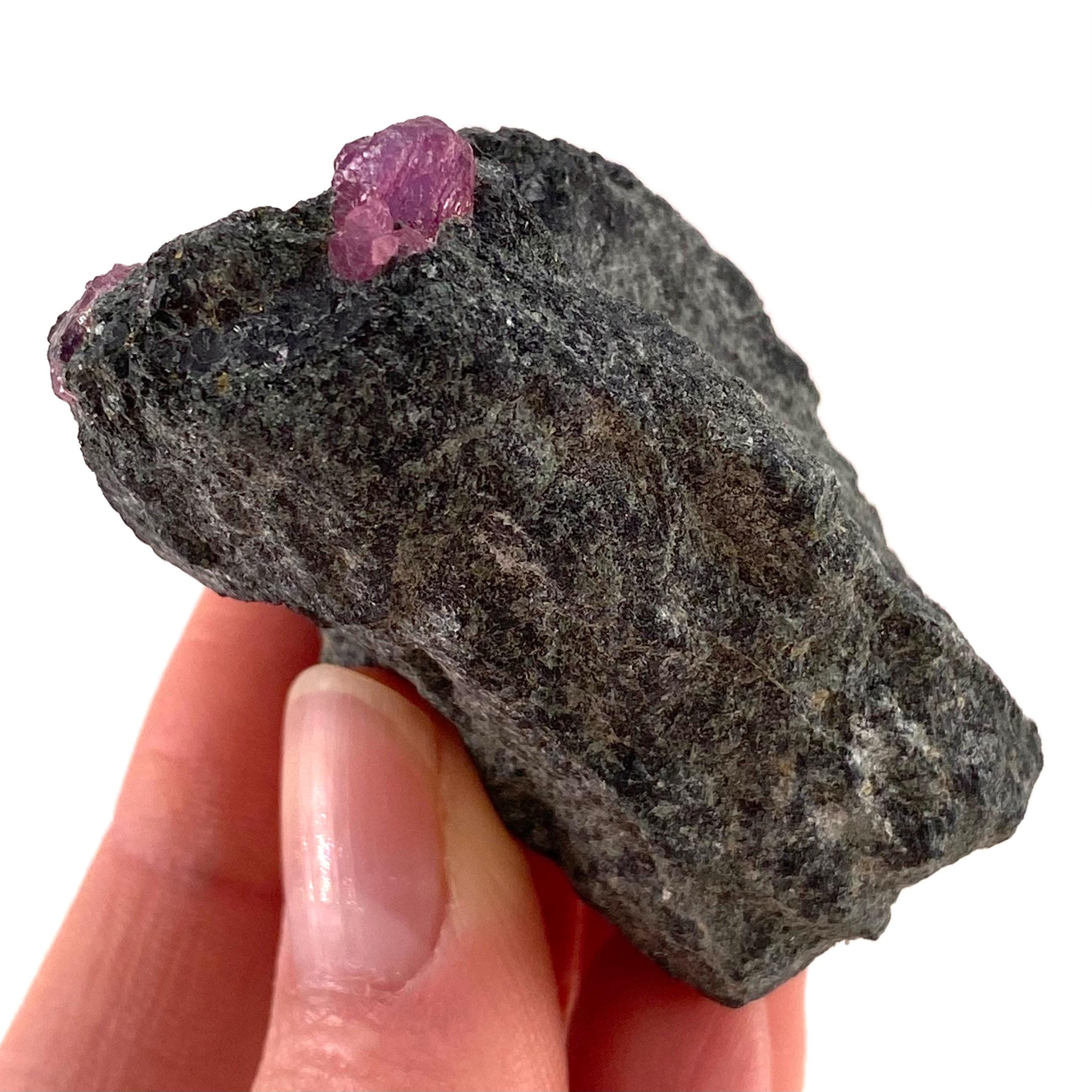 Tanzanian Ruby on Matrix | Natural Red Corundum Mineral Specimen