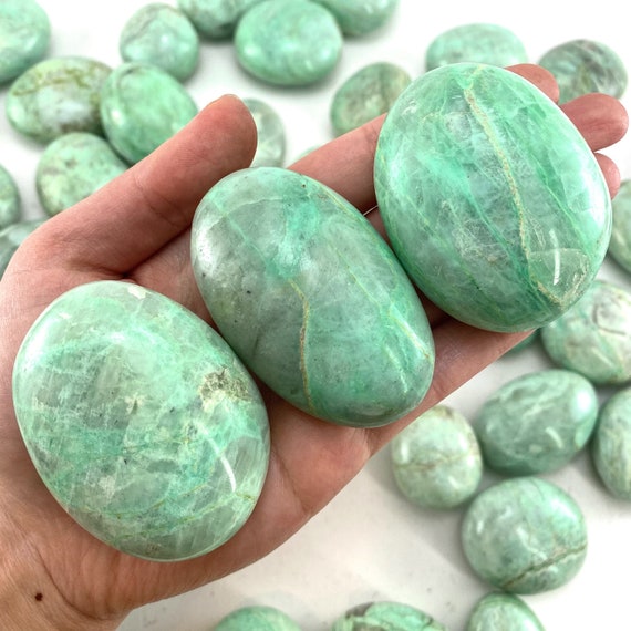 Garnierite Palm Stones Garnierite Palm Stones