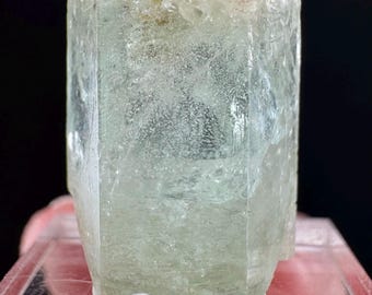 Berilo variedad Aguamarina (Namibia) / cristal de aguamarina natural, espécimen mineral