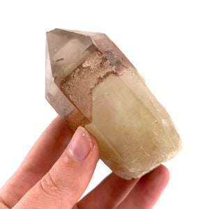 Red Hematite Quartz Point | Zimbabwe Crystal Cluster