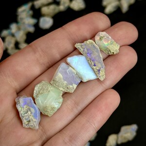 ONE Natural Opal Ethiopia raw opal, natural opal, rough opals, welo opal, Ethiopian opal image 3