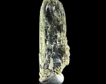 Berilo heliodoro grabado / raro ejemplar mineral de Ucrania