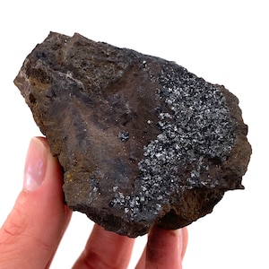 Raw Pyrolusite Specimen | Metallic Crystal from Tasmania, Australia