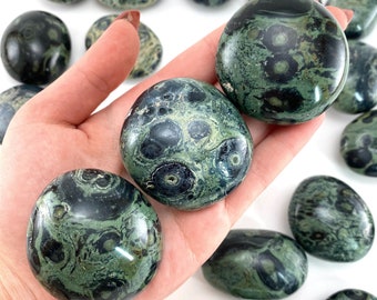 Kambaba Jasper Palm Stone, Kambaba jasper, palm stone, worry stone