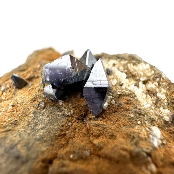 Anatase on Matrix (Pakistan), anatase crystal, terminated anatase, mineral specimen, rare gems