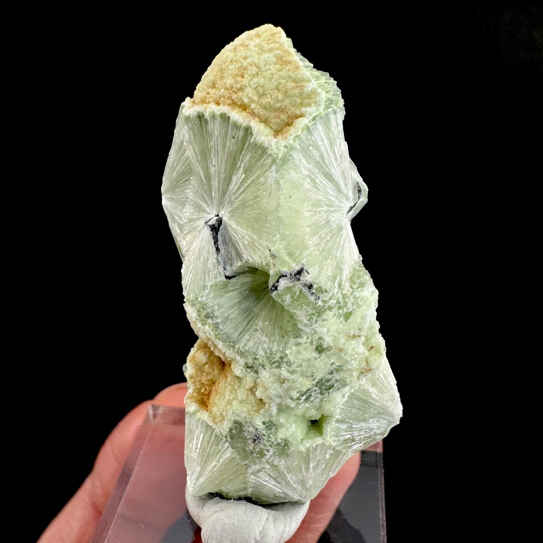 Wavellite (arkansas, USA) | Green Crystal Cluster, Mineral Specimen - Etsy