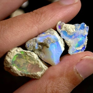 ONE Natural Opal Ethiopia raw opal, natural opal, rough opals, welo opal, Ethiopian opal image 1