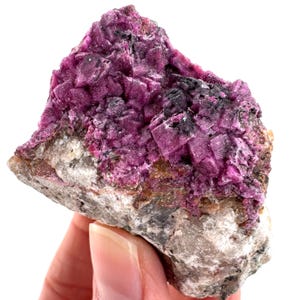 Cobaltoan Calcite (DR Congo) | cobalto calcite crystal, mineral specimen