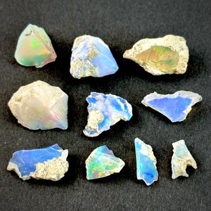 ONE Natural Opal Ethiopia raw opal, natural opal, rough opals, welo opal, Ethiopian opal image 5