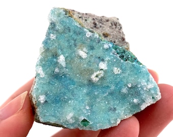 Crazy Sparkly Druzy Chrysocolla Specimen (Congo), raw chrysocolla, druzy chrysocolla, chrysocolla crystal, raw crystals