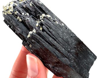 Turmalina negra en bruto / Piedra protectora, Namibia