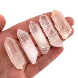 Raw Quartz Crystal Point | Natural April Birthstone
