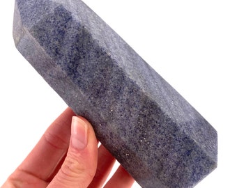 Lazulite Point, crystal point, Lazulite wand, lazurite tower, crystal wand, lazulite