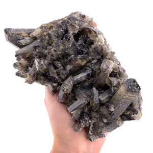 XL Rauchquarz Kristall Cluster | Rohes brasilianisches Exemplar