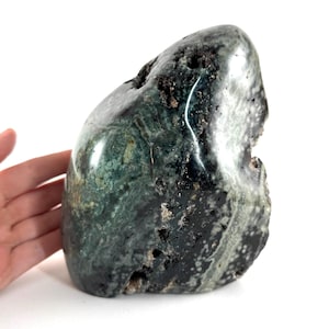 Ocean Jasper Freeform | crystal cluster, polished ocean jasper, ocean jasper crystal