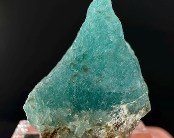 ユークレース（ジンバブエ）| 青いユークレース結晶、希少鉱物標本