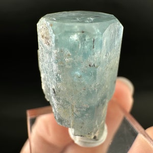 Beryl var. Aquamarine (Namibia) | terminated aquamarine, raw aquamarine, natural aquamarine crystal, aquamarine specimen