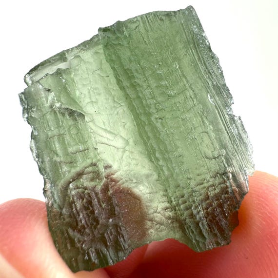 【チェコ産】モルダバイト結晶原石×４個入り　モルダバイトアロマキャンドル モルダバイト原石入りアロマキャンドル Moldavite AROMACANDLE