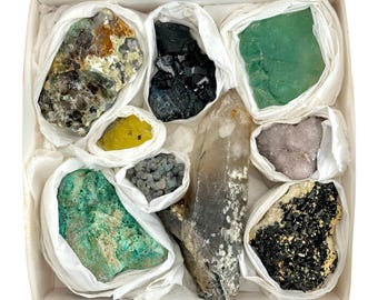 Grosshandels-Kristall-Sammel-Set | 1lb/ 453g Mineralien
