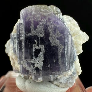 Purple Fluorapatite (Afghanistan) | fluorapatite crystal, natural purple apatite, mineral specimen