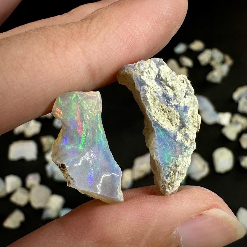 ONE Natural Opal Ethiopia raw opal, natural opal, rough opals, welo opal, Ethiopian opal image 7