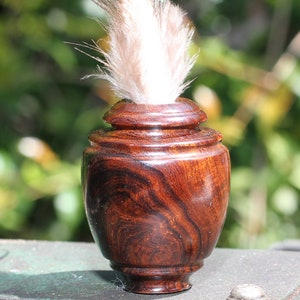 Desert Ironwood Miniature Floor Vase