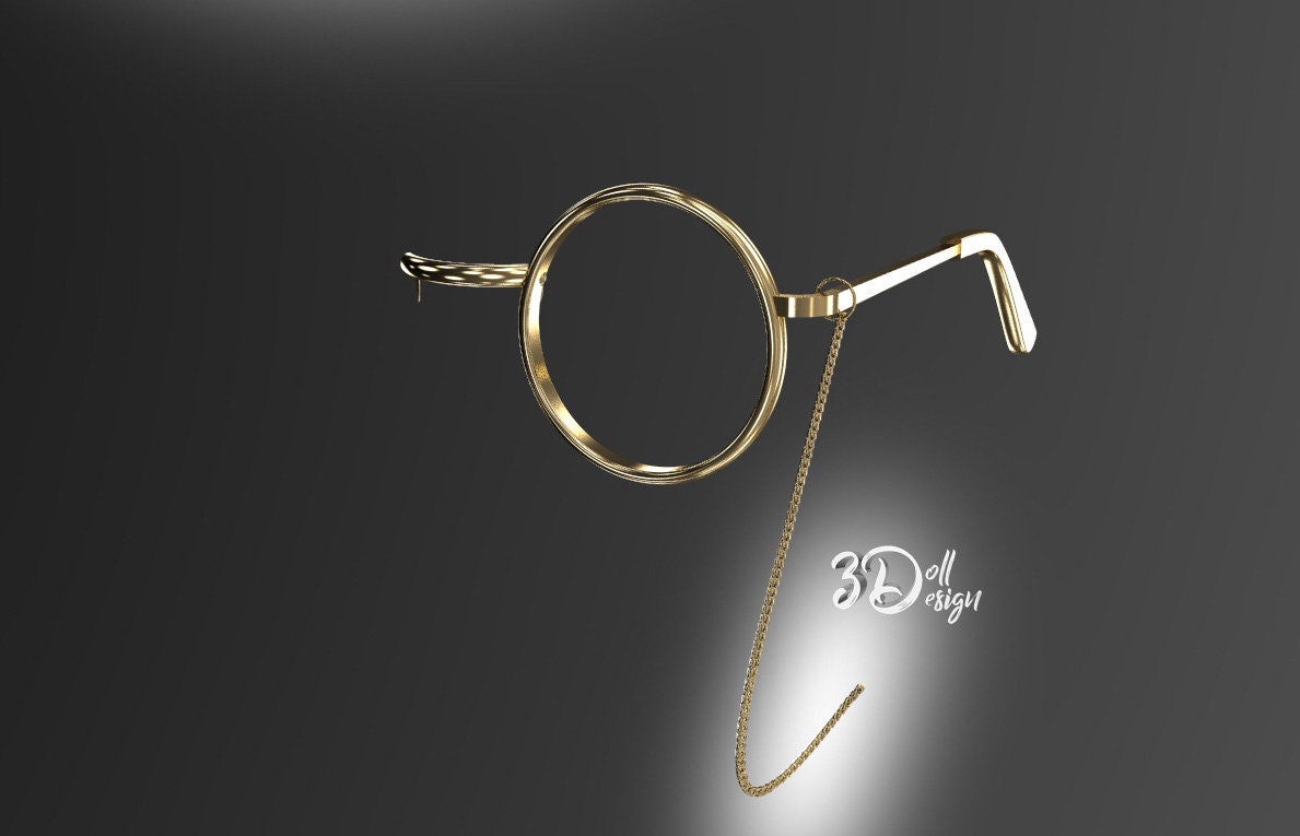 STL FILE Cosplay Monocle Istina Arknights Etsy