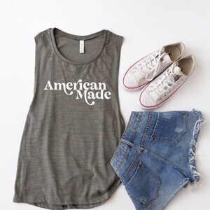 4th of July Tank Top, Fourth of July Tank, Women 4th of July Shirt, Independence Day, Womens Tank, Forth of July, American Made Tank