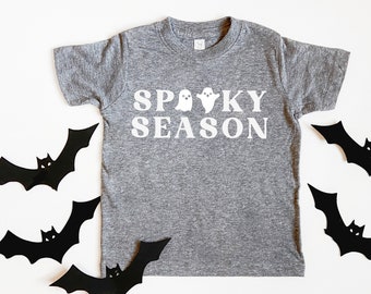 Camicia Halloween per bambini, T shirt di Halloween, Stagione spettrale, Camicia di Halloween per bambini, T Shirt di Halloween, Camicie di Halloween per bambini