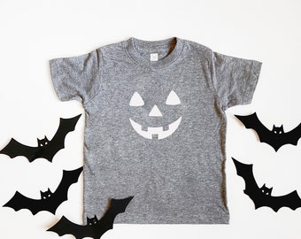 Camicia per bambini di Halloween, Jack O Lantern, Camicia di Halloween di zucca, Camicia di Halloween per bambini unisex, Camicia di Halloween per giovani, Baby Halloween