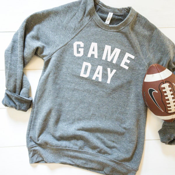 Game Day Sweatshirt, Football Sweatshirt Women, Midwest Sweatshirt, Football Mom, Touchdown Shirt, Football Apparel, Football Crewneck