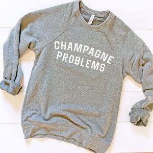 Taylor Merch, Champagner-Probleme, Taylor Sweatshirt, Swift Merch Geschenkideen, ästhetischer Pullover für Champagner-Liebhaber, Geschenk für beste Freunde