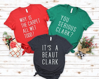 Christmas Vacation Shirt, Griswold Family Vacation Shirts, Matching Family Christmas Shirts, matching Christmas Pajamas, You Serious Clark,