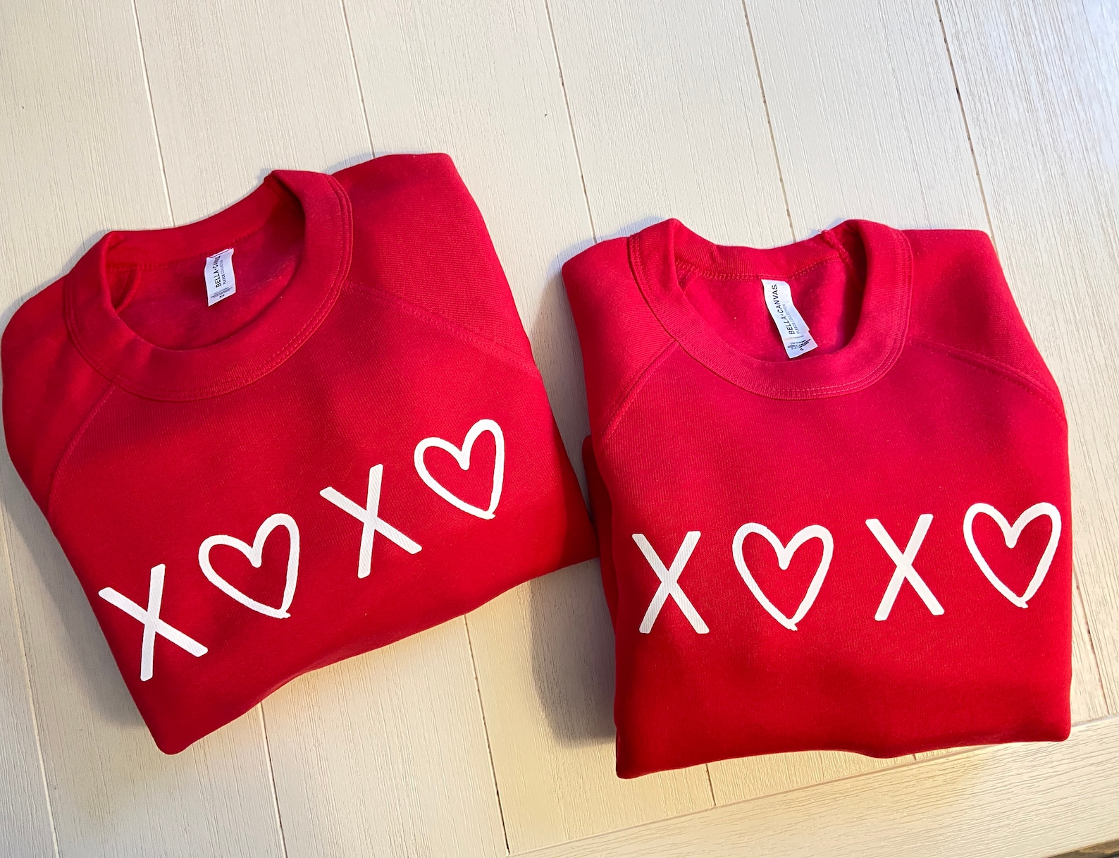 Valentine's Day Sweatshirt, Marle Grey main image 1
