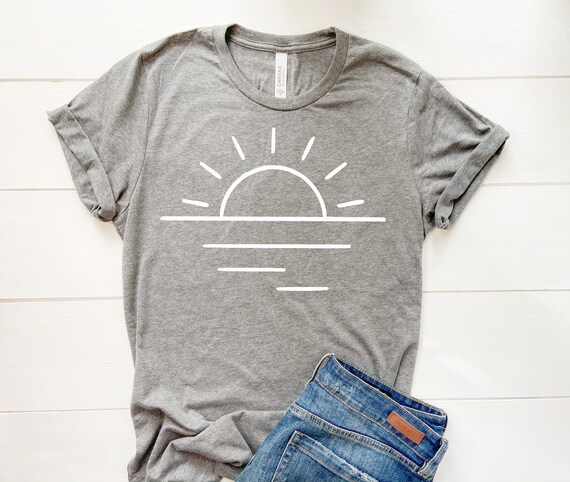 Beach Shirt, Best Friend Gift, Womens Travel Shirt, Spring Clothing, Sunshine Shirt, Womens Beach Clothes, Summer Shirt, Soft Comfy Tee